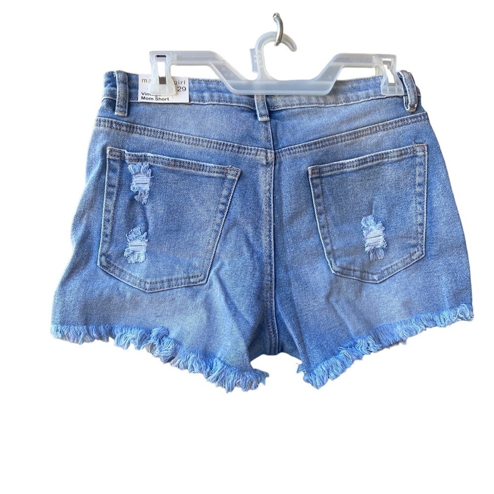 NWT Madden Girl Womens High Rise Vintage Mom Shorts - Picture 7 of 12